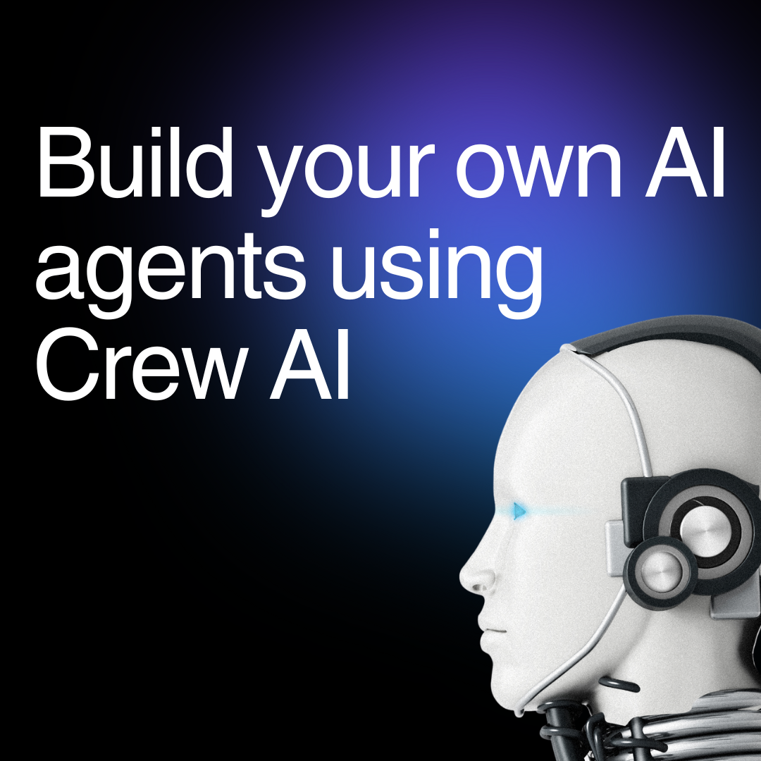 Build your own AI agents using Crew AI